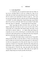 Tóm tắt luận văn : Chính sách đối ngoại của Trung Quốc đối với khu vực Nam Á trong thập niên đầu của thế kỉ XXI