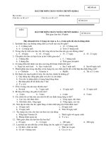 Bai thi mon Chan nuoi chuyen khoa - 03