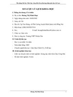 sáng kiến kinh nghiệm xây dựng bài học giáo dục công dân theo phương pháp giáo dục tích cực 