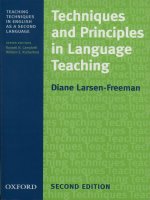 Techniques and principles in language teaching 