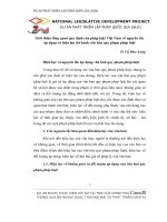 Giới thiệu tổng quan quy định của pháp luật Việt Nam về nguyên tắc áp dụng và hiệu lực thi hành văn bản quy phạm pháp luật