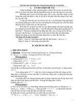 CHUYÊN ĐỀ KINH NGHIỆM BỒI DƯỠNG HSG THCS VÀ THPT TÌM CỰC TRỊ BIỂU THỨC RẤT HIỆU QUẢ