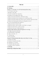 Tiểu luận mức sống của dân cư theo các vùng thực trạng và giải pháp