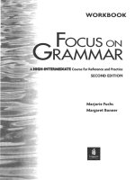 Focus on english high intermediate workbook 
