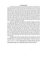 Luận văn cơ hội và thách thức đối với nguồn nhân lực VN trong giai đoạn hiện nay và những định hướng cho công tác đào tạo 