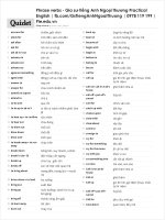 345 phrasal verbs thường gặp trong kì thi đại học