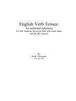 English verb tenses book 