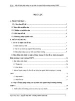 skkn một số biện pháp nâng cao uy tính của người hiệu trưởng ở trường THPT 