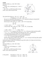 hướng dẫn giải toán hình học lớp 9