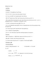 ÔN TẬP KIẾN THỨC CƠ BẢN VẬT LÍ 12