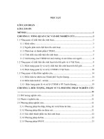 Đánh giá hiện trạng và đề xuất giải pháp nâng cao hiệu quả quản lý chất thải rắn sinh hoạt trên địa bàn Thành phố Tuyên Quang, tỉnh Tuyên Quang