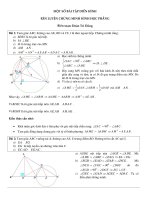 Bài tập điển hình CM hình phẳng OXY Đoàn Trí Dũng