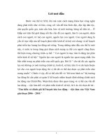 Tiểu luận tìm hiểu và đánh giá kế hoạch hoá lao động  việc làm của VN 