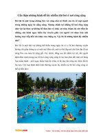 Cẩn thận những bệnh dễ lây nhiễm khi bơi ở nơi công cộng