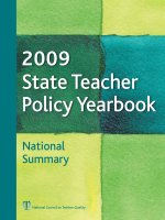 State teacher policy yearbook 