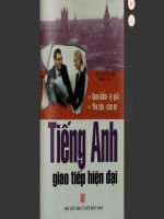 Ebook tiếng anh giao tiếp hiện đại (quan điểm, lý giải, yêu cầu, cảm ơn) phần 1