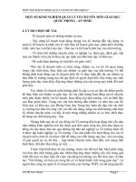 skkn một số KINH NGHIỆM QUẢN lý tổ CHUYÊN môn GÍAO dục QUỐC PHÒNG   AN NINH 