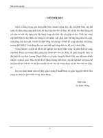 Thiết kế đồ án cung cấp điện