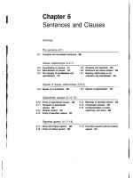 Oxford english grammar   sentences and clauses 