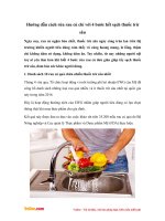Hướng dẫn cách rửa rau củ chỉ với 4 bước hết sạch thuốc trừ sâu