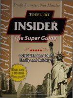 Ebook TOEFL BT insider   the super guide part 1