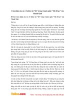 Văn mẫu lớp 8: Cảm nhận của em về nhân vật tôi trong truyện ngắn Tôi đi học của Thanh Tịnh