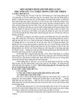 skkn một số biện pháp giúp đỡ, rèn luyện học sinh yếu và cá biệt trong lớp chủ nhiệm 