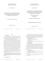 BIỆN PHÁP NÂNG CAO HIỆU QUẢ SỬ DỤNG PHƯƠNG TIỆN DẠY HỌC Ở TRƢỜNG ĐẠI HỌC SƢ PHẠM KỸ THUẬT HƢNG YÊN