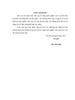 LUẬN VĂN THẠC SĨ : Rèn luyện đạo đức Hồ Chí Minh cho học sinh trung học phổ thông ở Hà Nội hiện nay