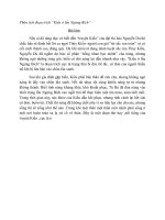 Phân tích đoạn trích KIỀU Ở LẦU NGƯNG BÍCH