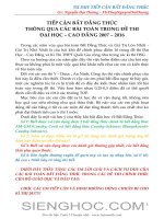 Tiếp cận bất đẳng thức qua các bài toán trong đề thi quốc gia   nguyễn đại dương