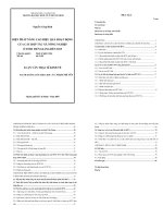 Biện pháp nâng cao hiệu quả hoạt động của Hợp tác xã Nông nghiệp ở tỉnh Tiền Giang đến 2015