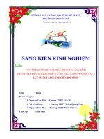 skkn đi tìm nguồn gốc bài toán hình học giải tích trong mặt phẳng, định hướng cách giải và phát triển năng lực tư duy sáng tạo cho học sinh 