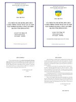 Các nhân tố ảnh hưởng đến chất lượng thông tin kế toán tại các đơn vị sự nghiệp giáo dục công lập trên địa bàn tỉnh Bình Dương