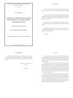 ẢNH HƯỞNG CỦA THÔNG TIN BẤT CÂN XỨNG ĐỐI VỚI NHÀ ĐẦU TƯ TRÊN THỊ TRƯỜNG CHỨNG KHOÁN TP.HCM