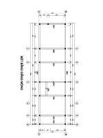 Bản vẽ nhà xin cấp phép xây dựng, mặt bằng (5x20)m