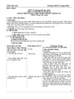 Giáo án ngữ văn 7  tuần 5, 6