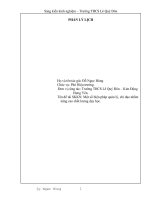 skkn một số giải pháp quản lý, chỉ đạo nhằm nâng cao chất lượng chuyên môn 