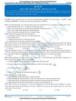 ĐỀ SỐ 9 LTĐH THẦY ĐỖ NGỌC HÀ PHẠM VĂN TÙNG