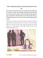 Tránh xa những thực phẩm này nếu không muốn mãi là “nấm lùn”