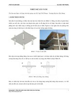 TÀI LIỆU THIẾT KẾ SÀN NẤM