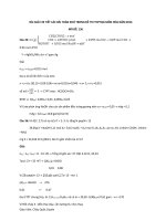 Giai chi tiet mot so bai tap khó trong de 2016