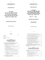 Báo cáo Xây dựng tài chính hợp nhất cho Tập đoàn Cao su Việt Nam theo mô hình Công ty mẹ  Công ty con