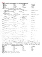 DE THI TIENG ANH LOP 7