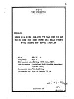 Đánh giá hiệu quả của tư vấn chế độ ăn thích hợp cho bệnh nhân đái tháo đường tuyp 2 không phụ thuộc insulin 