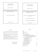 BIÊN SOẠN HỆ THỐNG CÂU HỎI TRẮC NGHIỆM KHÁCH QUAN TRONG DẠY HỌC VỀ PHƯƠNG PHÁP TỌA ĐỘ TRONG KHÔNG GIAN – LỚP 12 THPT