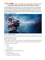 Luyện nghe tiếng Anh trình độ cơ bản: Horror Movies