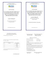 Các giải pháp nhằm hoàn thiện việc áp dụng hệ thống quản lý chất lượng theo TCVN ISO 90012008 tại công ty TNHH Tiến Phước đến năm 2020
