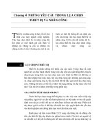 Bài giảng thiết kế hệ thống sản xuất   chương 4 những yêu cầu trong lựa chọn thiết bị và nhân công