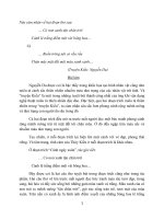 nêu cảm nhận về hai đoạn trich trong truyện kiều của nguyễn du